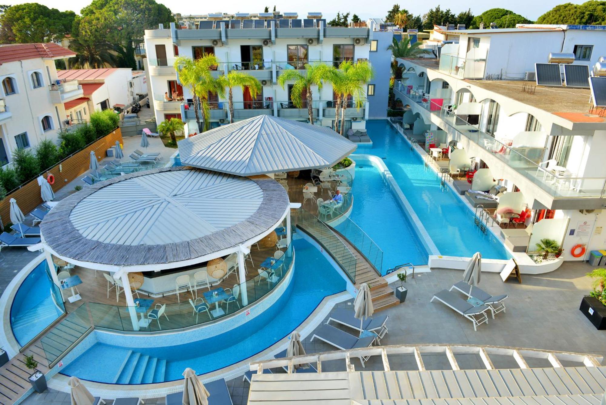Katia Hotel Ialysos (Rhodes) Exterior foto